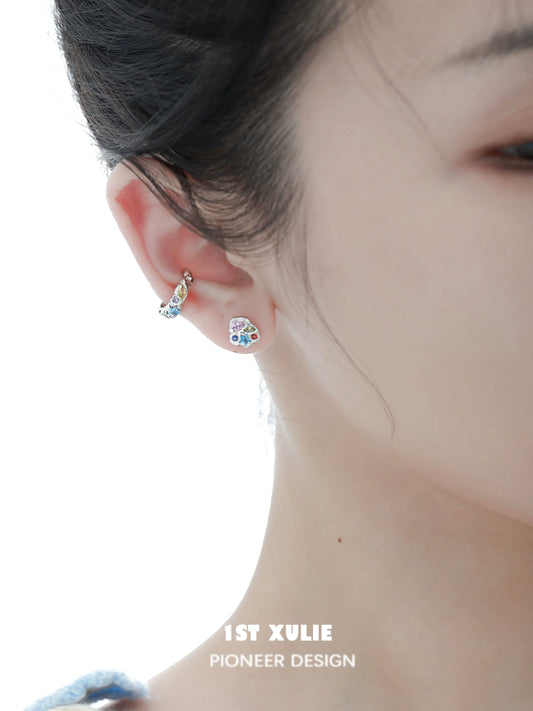 Colorful studs from 1STXULIE featuring dopamine earrings for a vibrant and stylish look