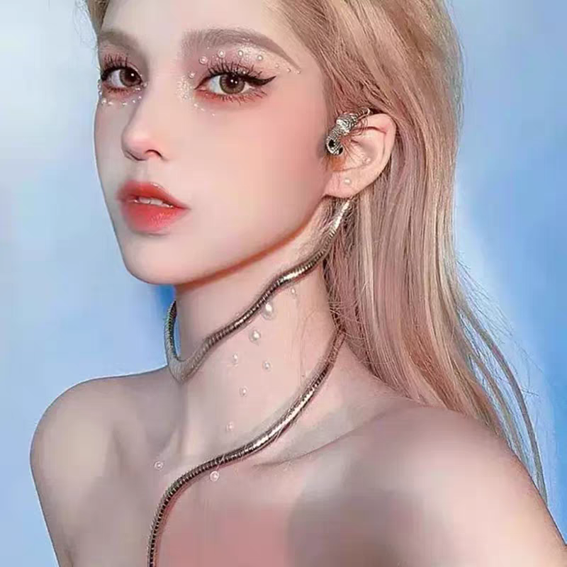 Cyber Snake Bendable Necklace