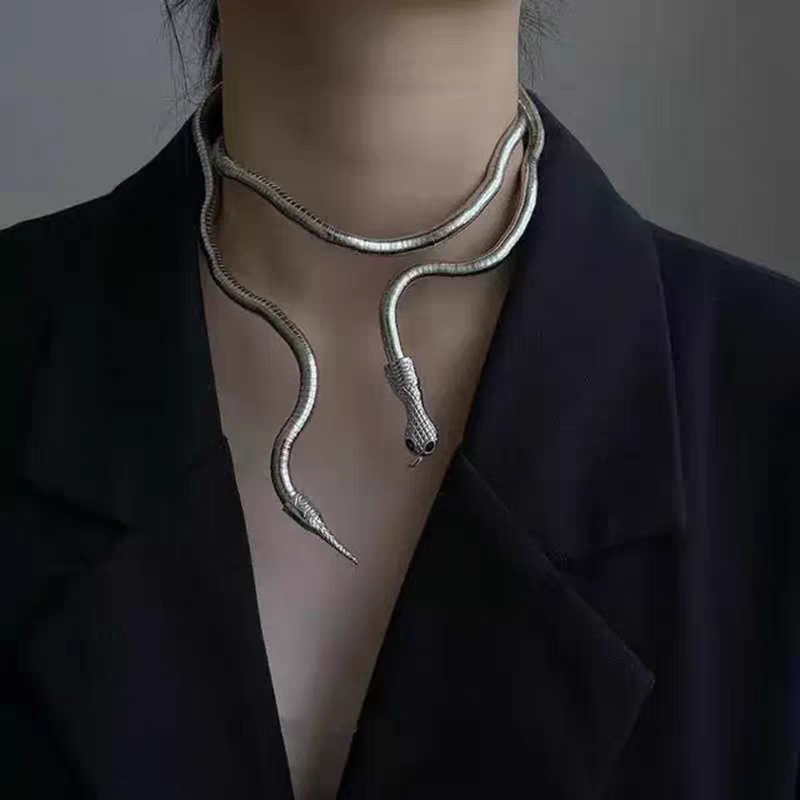 Cyber Snake Bendable Necklace