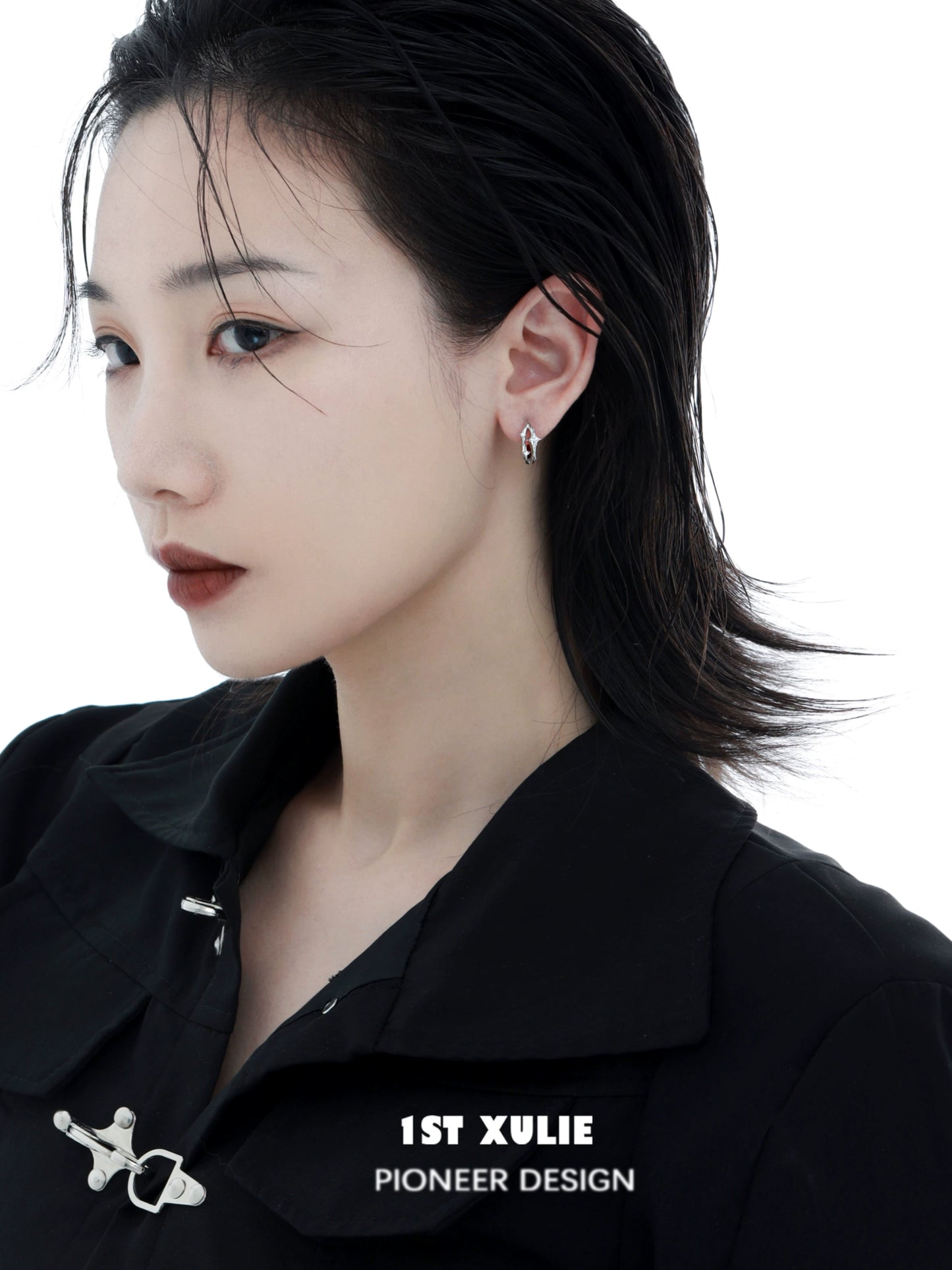 Eternal Star Silver Ear Cuff