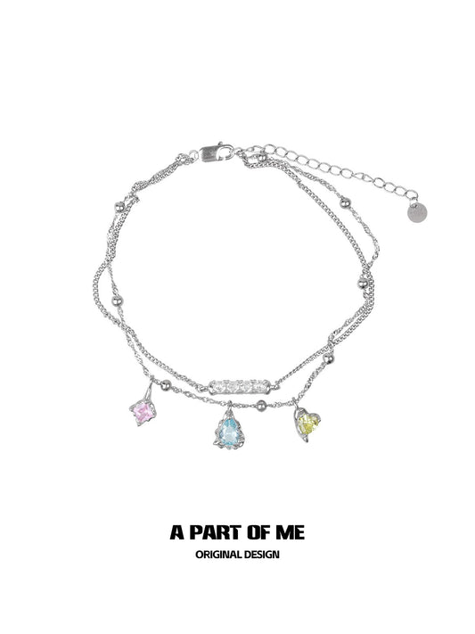 Colored Diamond Sweet Cool Bracelet