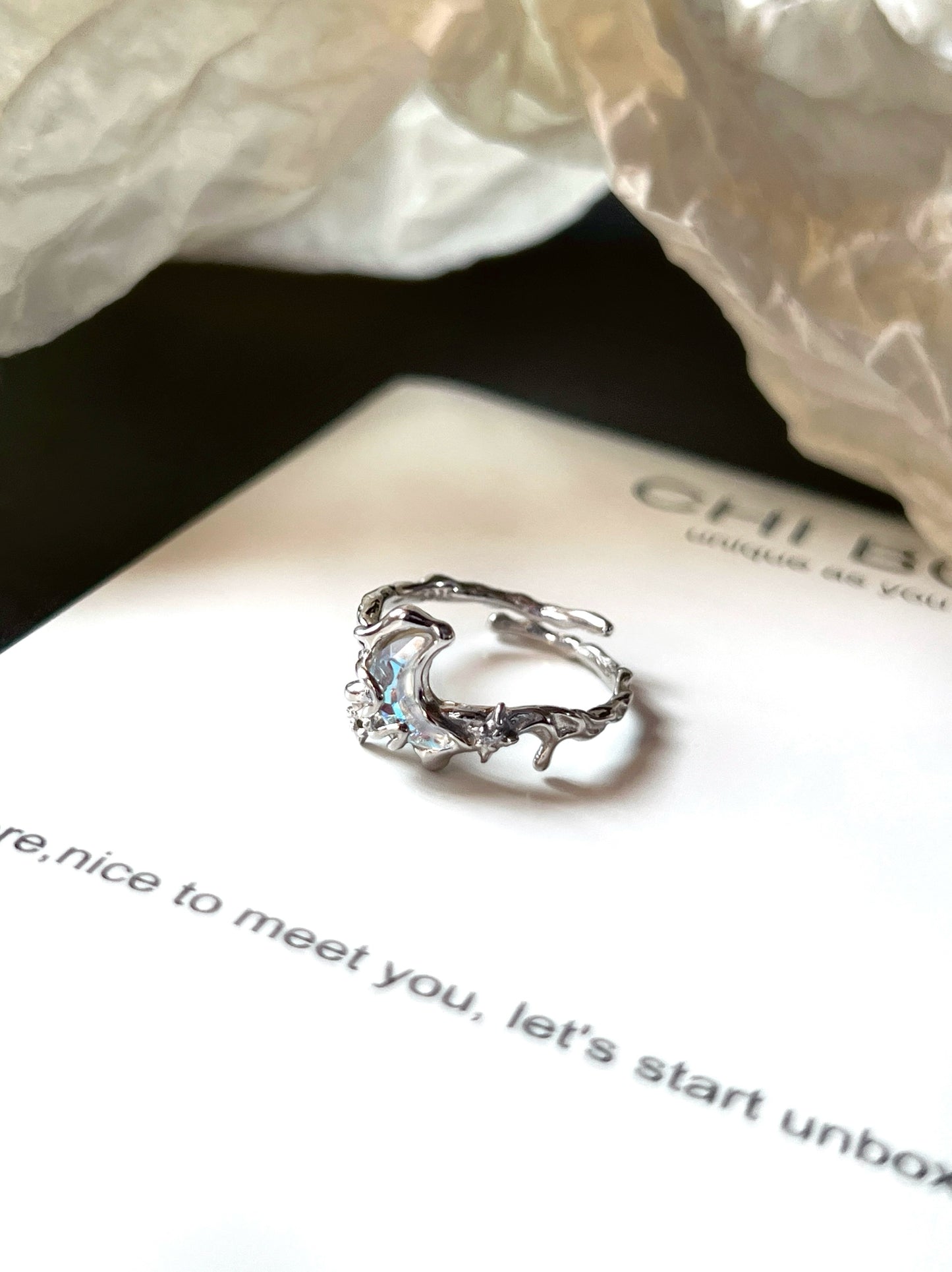 "Mermaid Moonlight" Ring