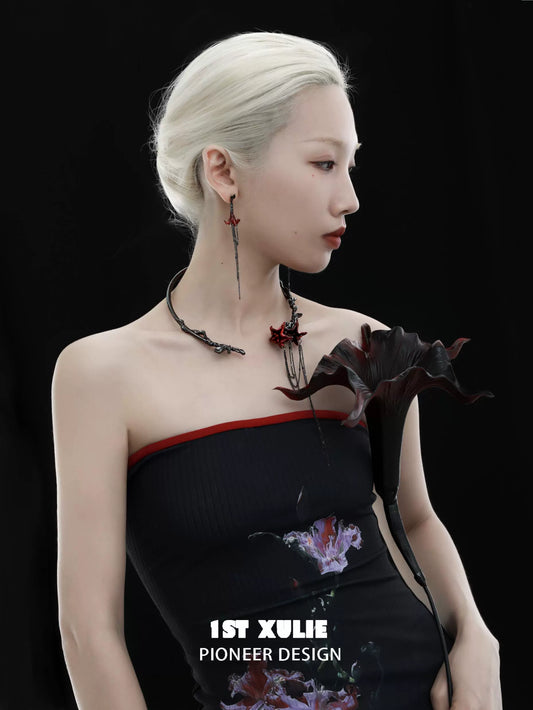 Gothic Sweet Cool Mandala Necklace