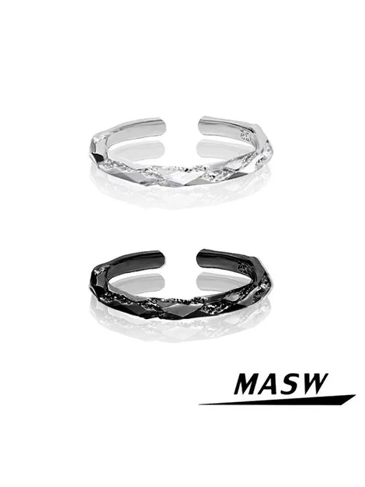 RMinimalist Cool Couple Ring