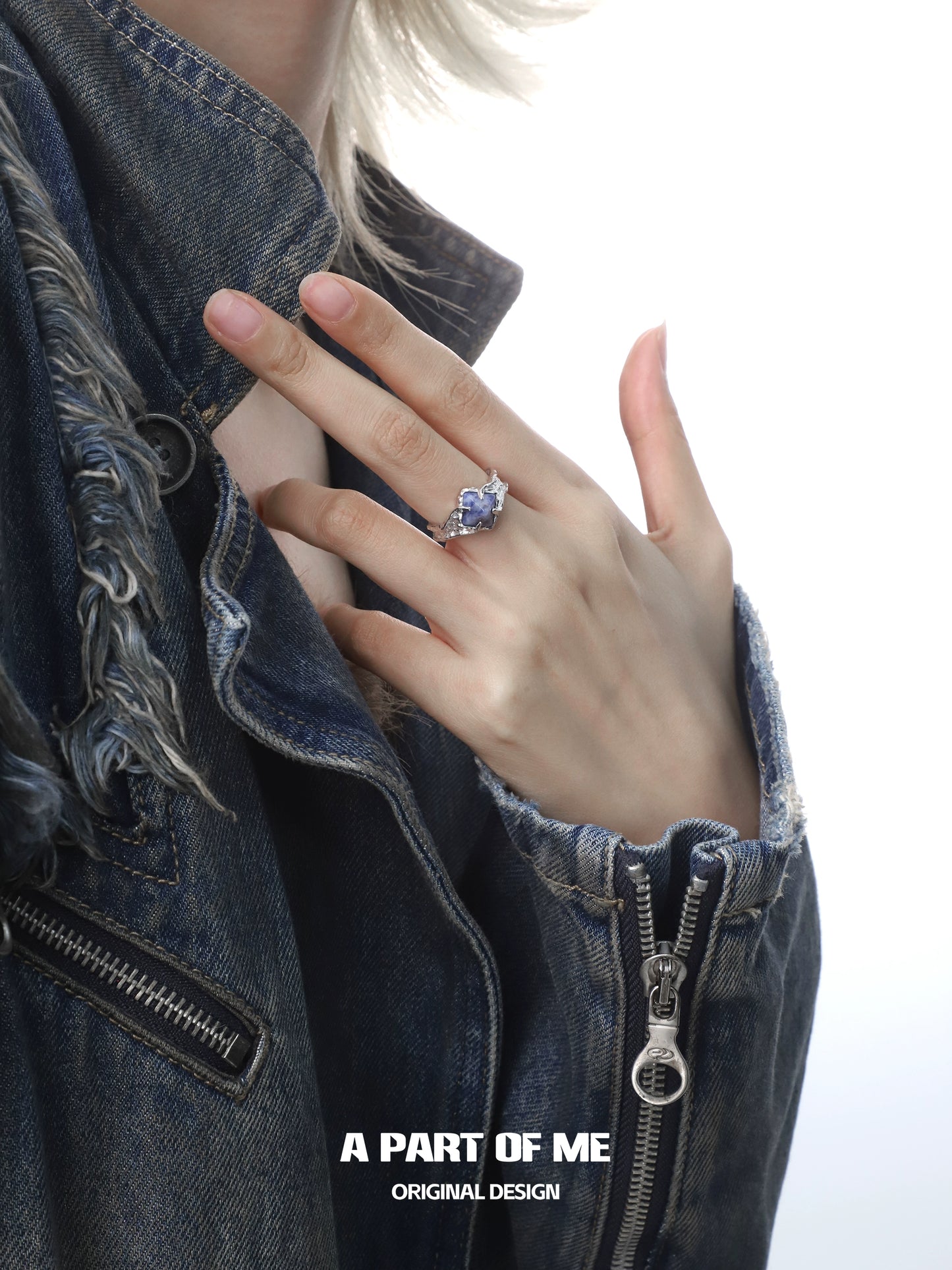 Violet Whisper Ring