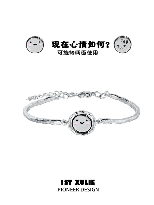 Mood Diary Rotatable Dual-Use Bangle