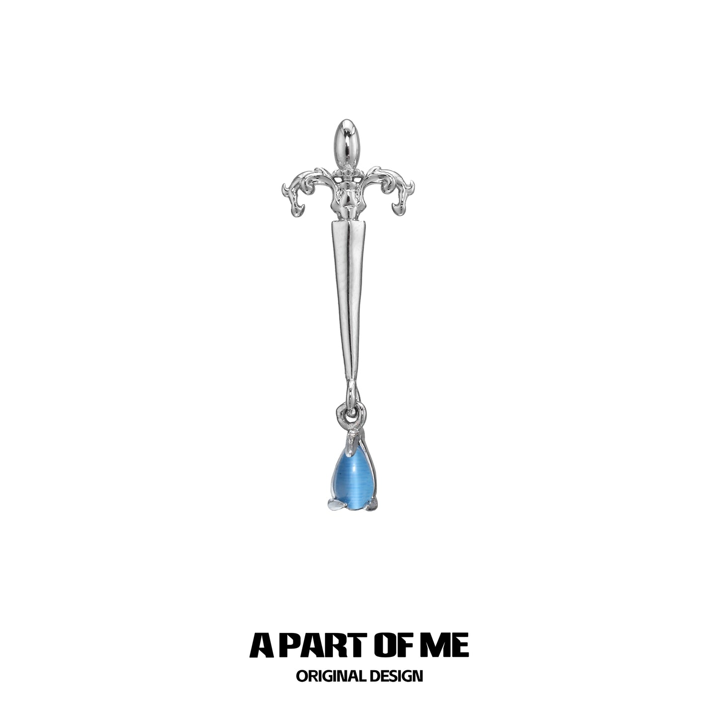 God’s Cry Silver Earrings