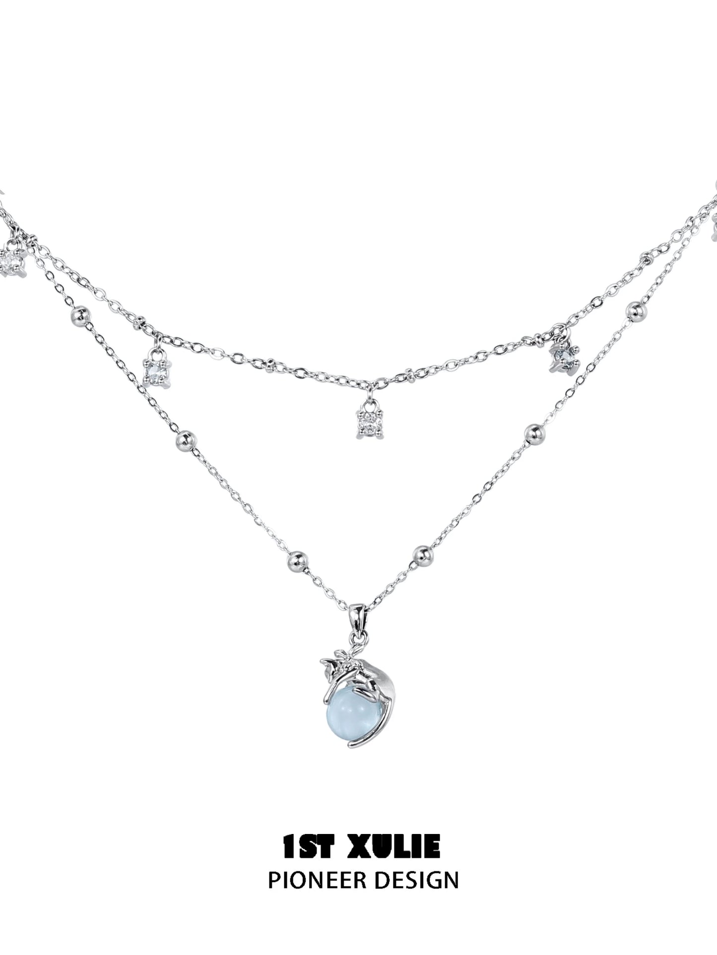 Summer Cool Kitten Necklace