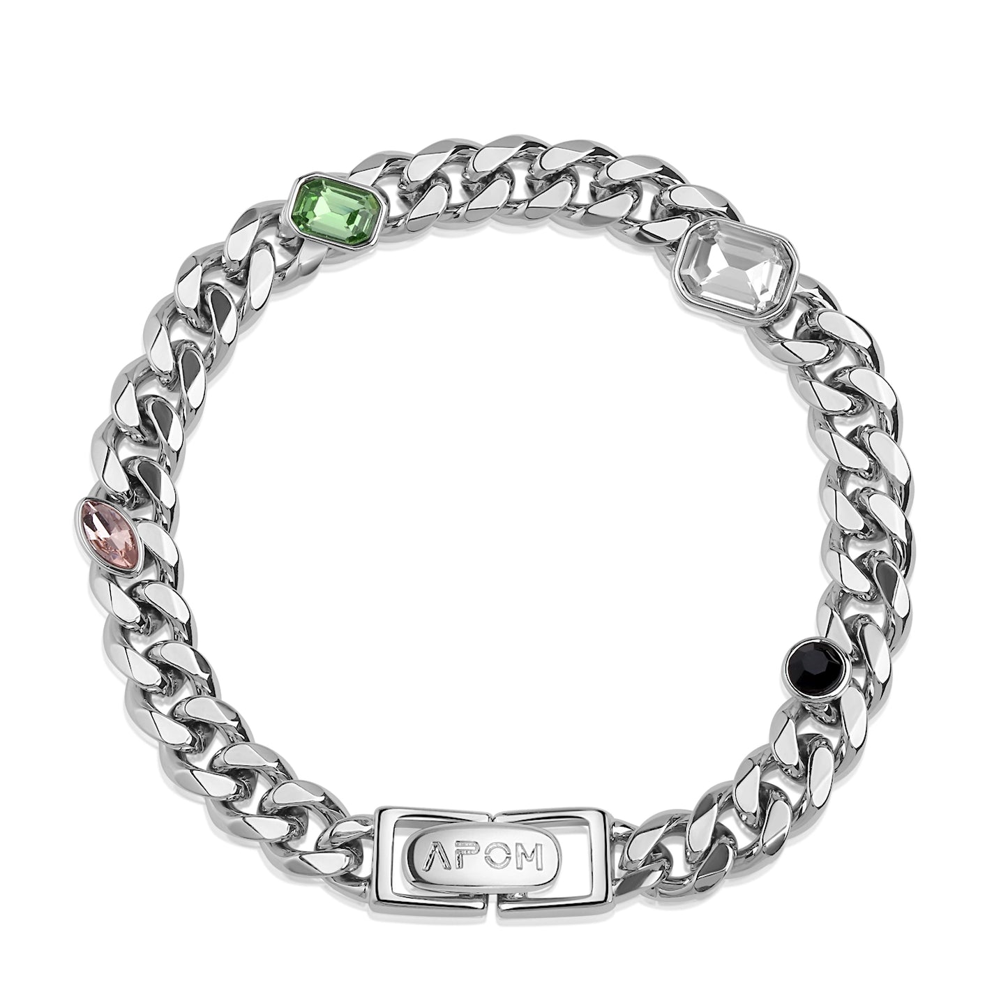 Hip Hop Gem Cuban Bracelet