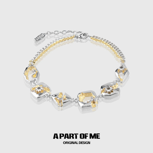 Sun & Moon Gem Bracelet