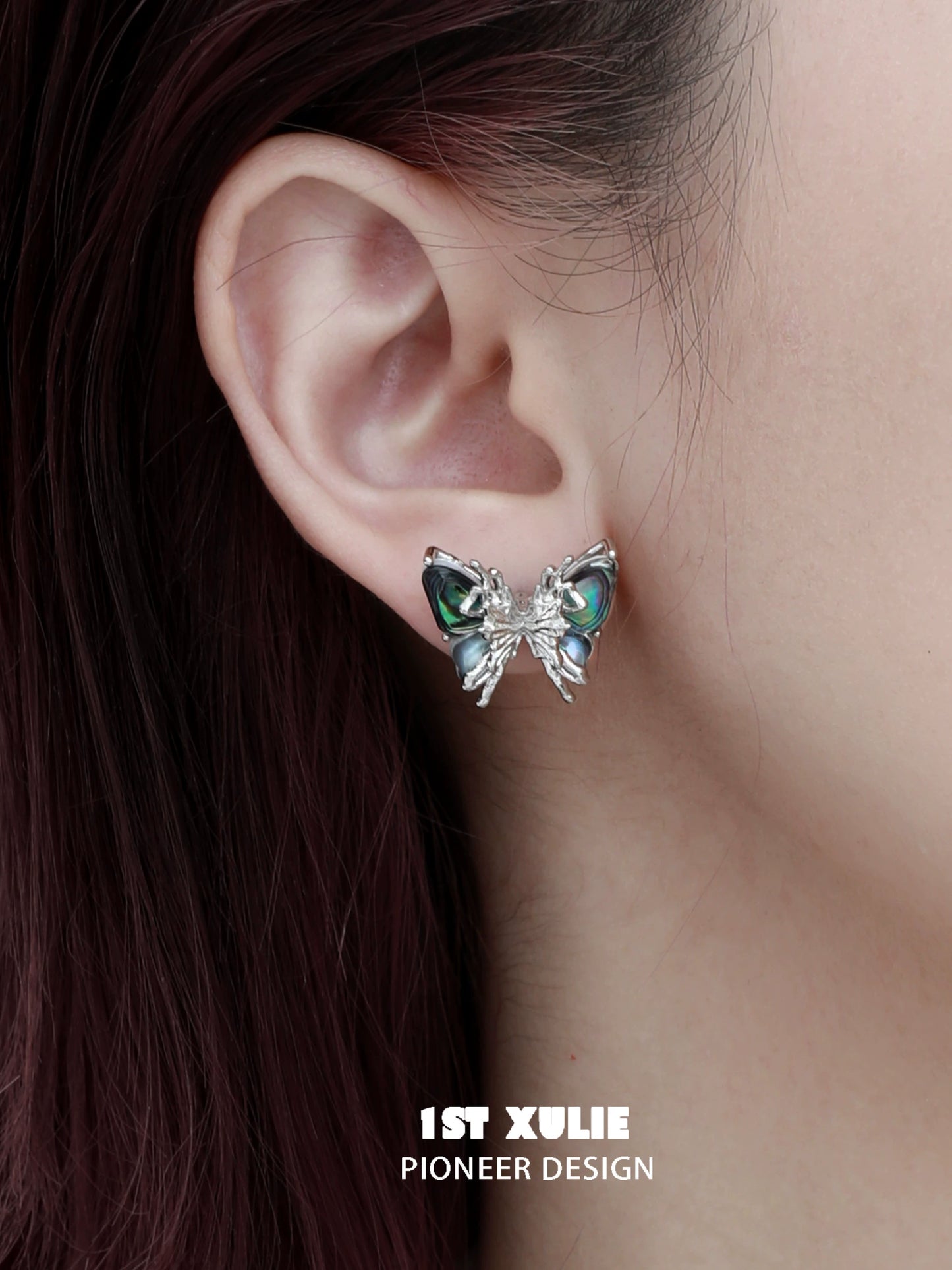 Punk Butterfly Island Earrings