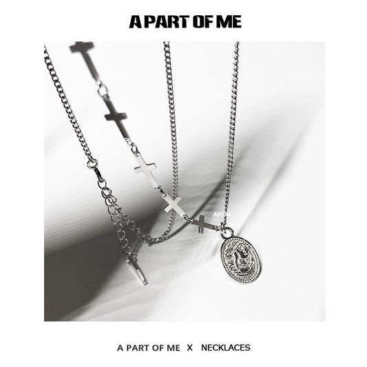 Tinfoil Portrait Necklace