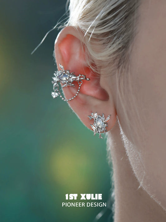 Mystical Elf Opal Earrings