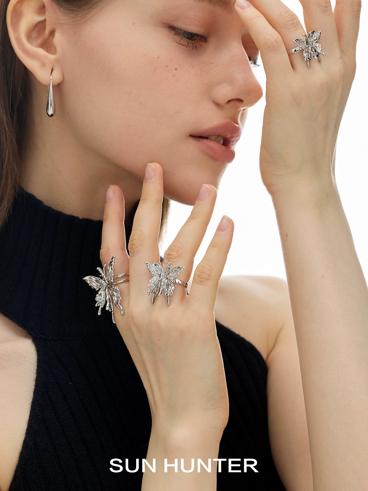Dream Double-layer Butterfly Ring