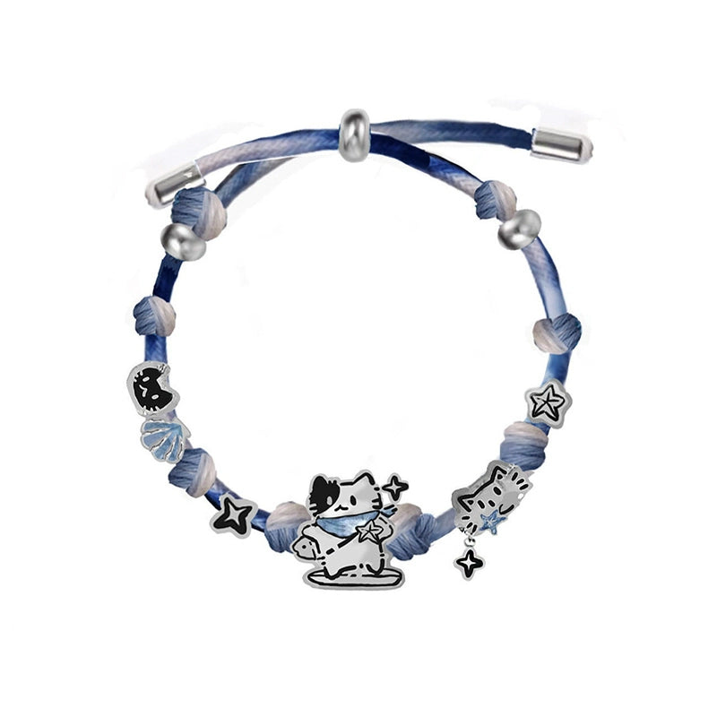 Blue Shell Cat Bracelet