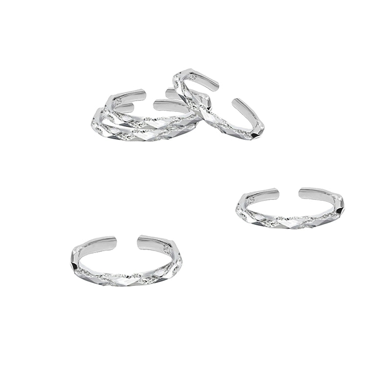 RMinimalist Cool Couple Ring
