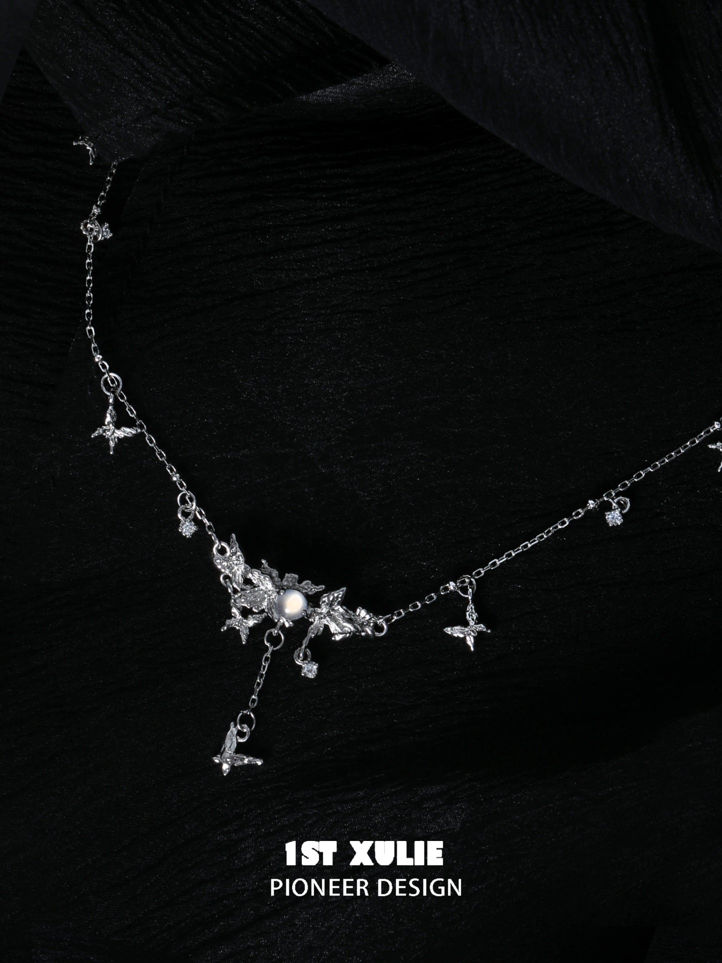Mint Mambo Butterfly Necklace