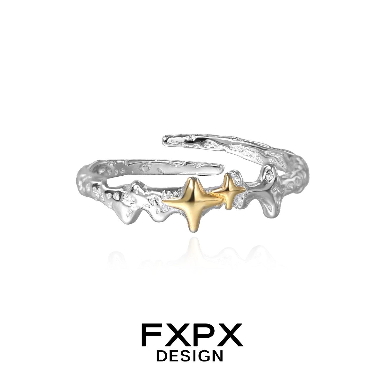 Golden Star Trail Ring