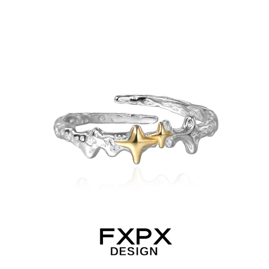 Golden Star Trail Ring