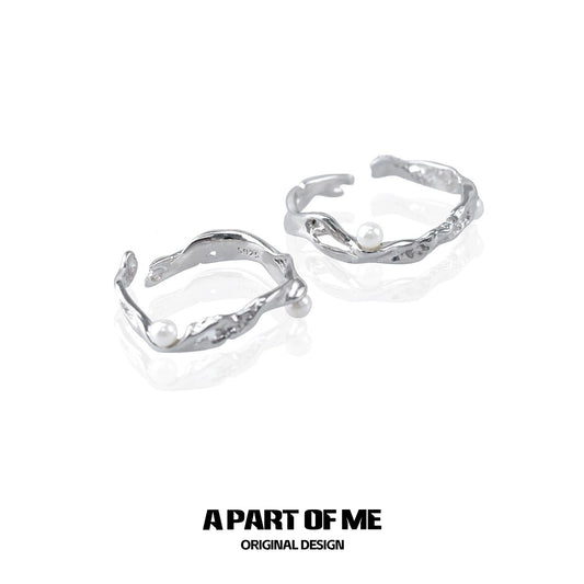 Pearl Statement Rebel Ring