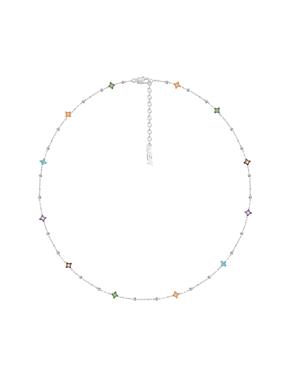 Dopamine Contrast Collar Necklace