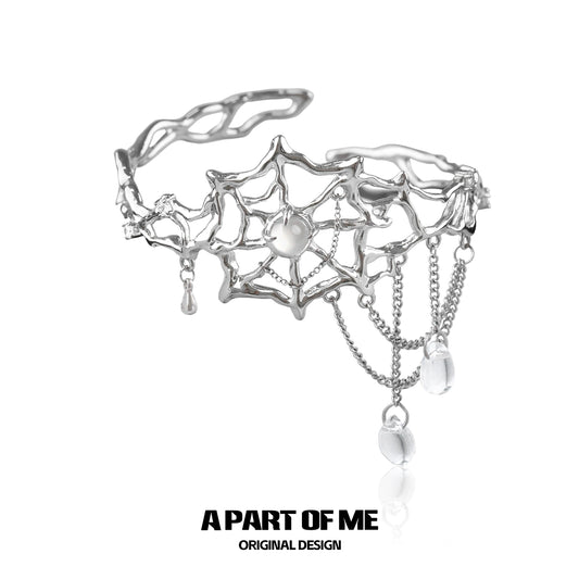 Spiderweb Trap Bracelet