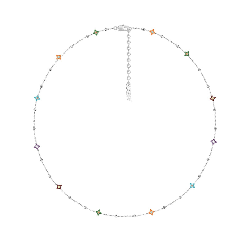 Dopamine Contrast Collar Necklace