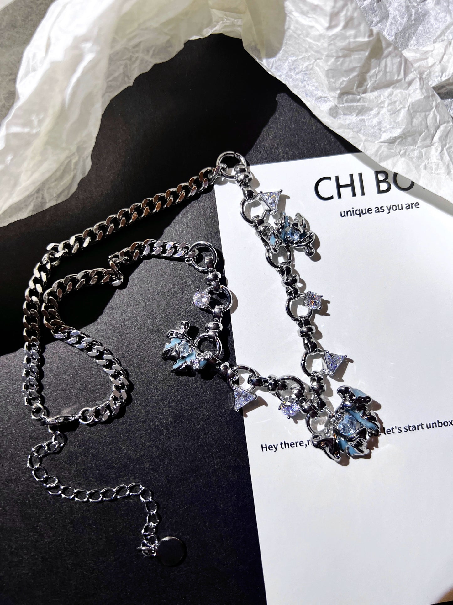 "Butterfly Dream" Zircon Necklace