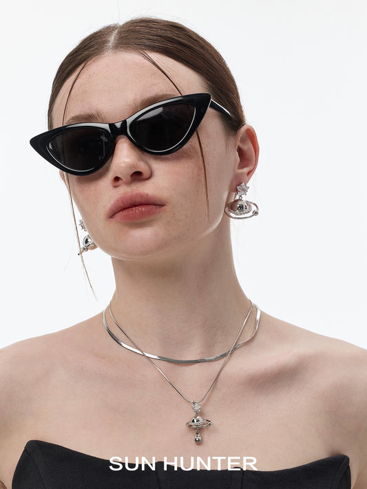 Cosmic Planet Star Earrings