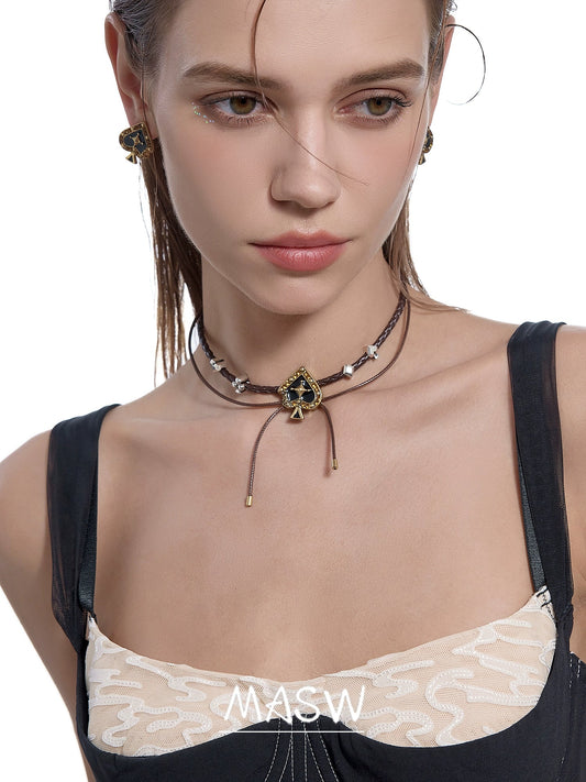 Merad Heart Retro Necklace
