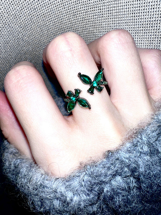 "Night Butterfly" Elf  Ring