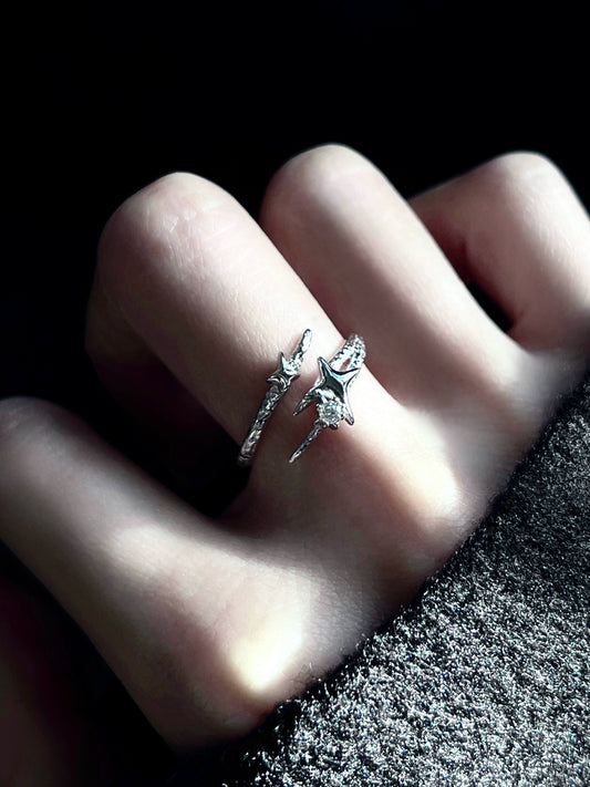 "Star Field" Starburst Ring