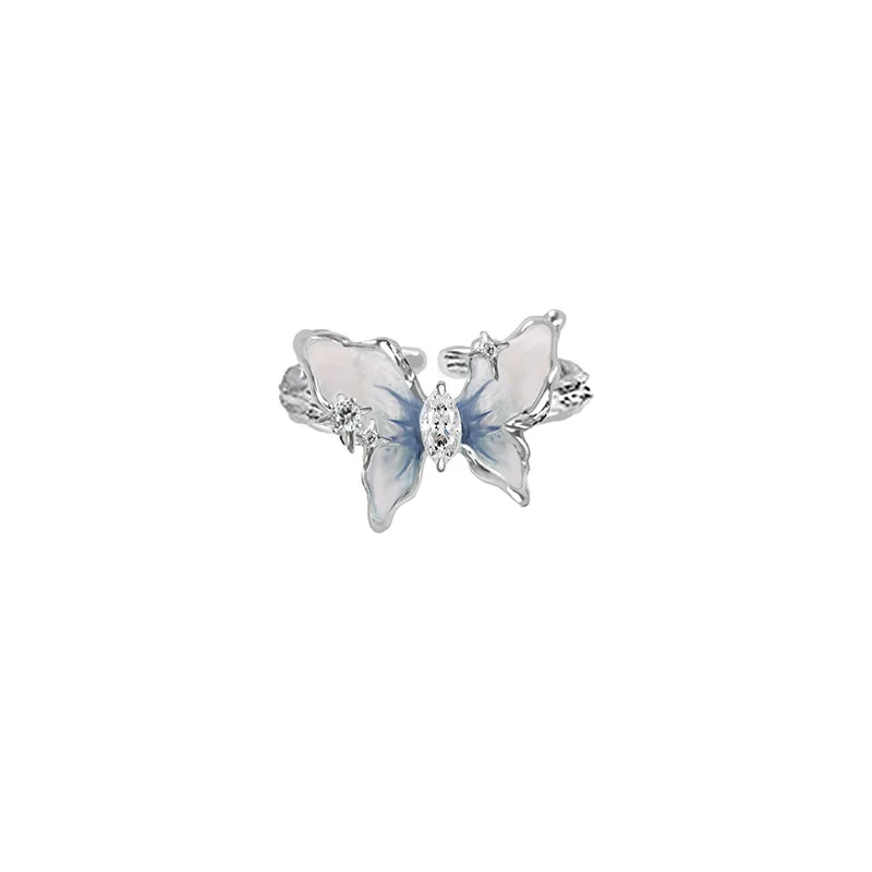 Romantic Butterfly Dance Ring