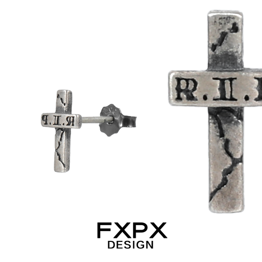 Y2K Vintage Punk Cross Earrings