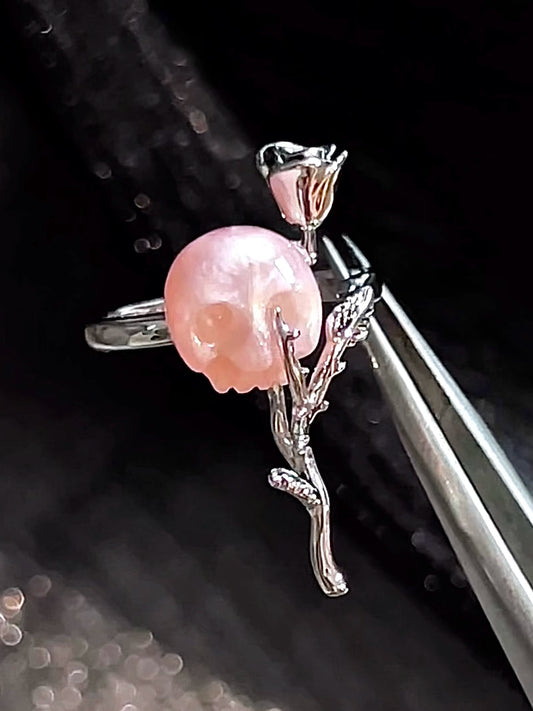 "Skull Rose" Sweet Cool Ring