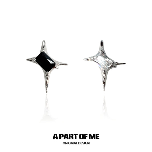 Rebel Zircon Stud Earrings