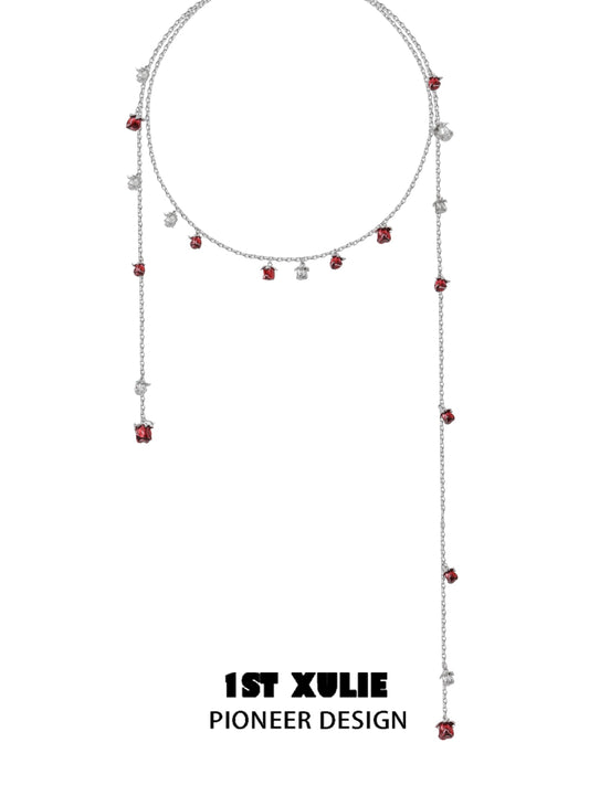 Rose Kiss Clavicle Chain