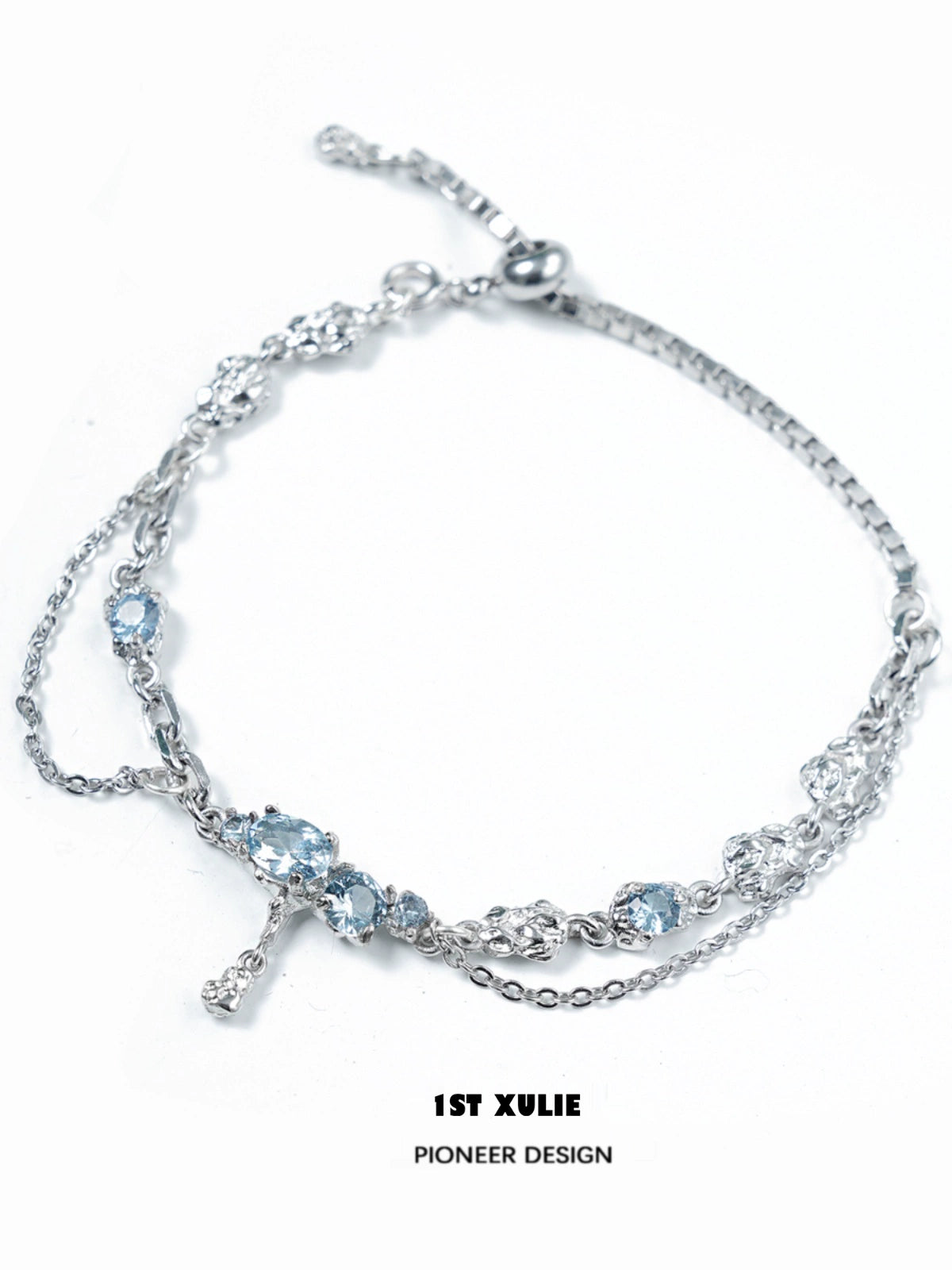 Sea Sprite Blue Moonstone Bracelet