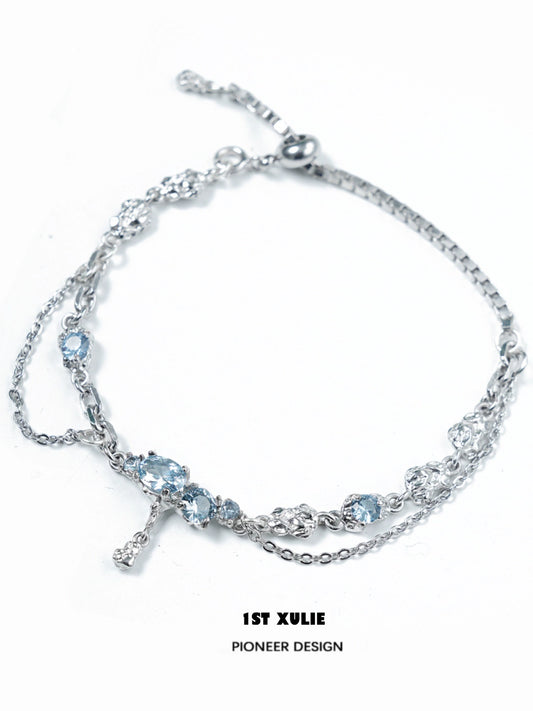 Sea Sprite Blue Moonstone Bracelet