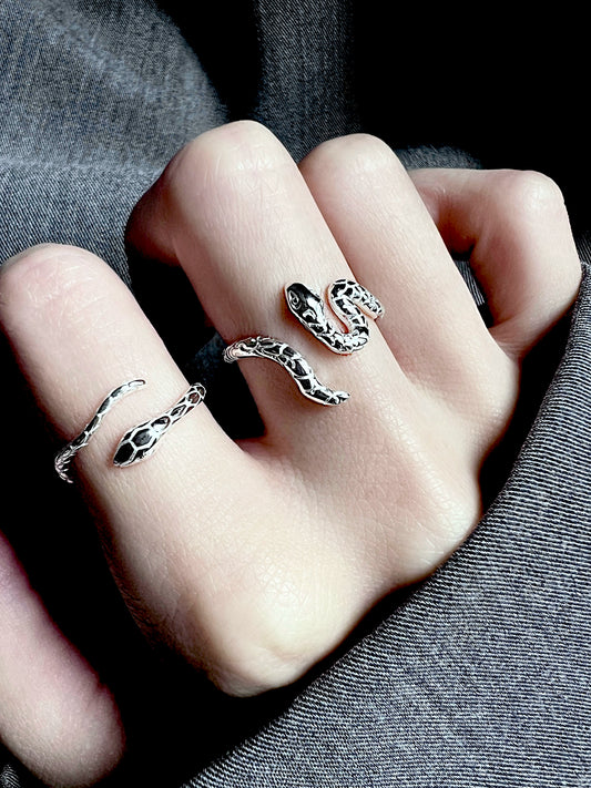"Snake Pattern" Wrap Ring