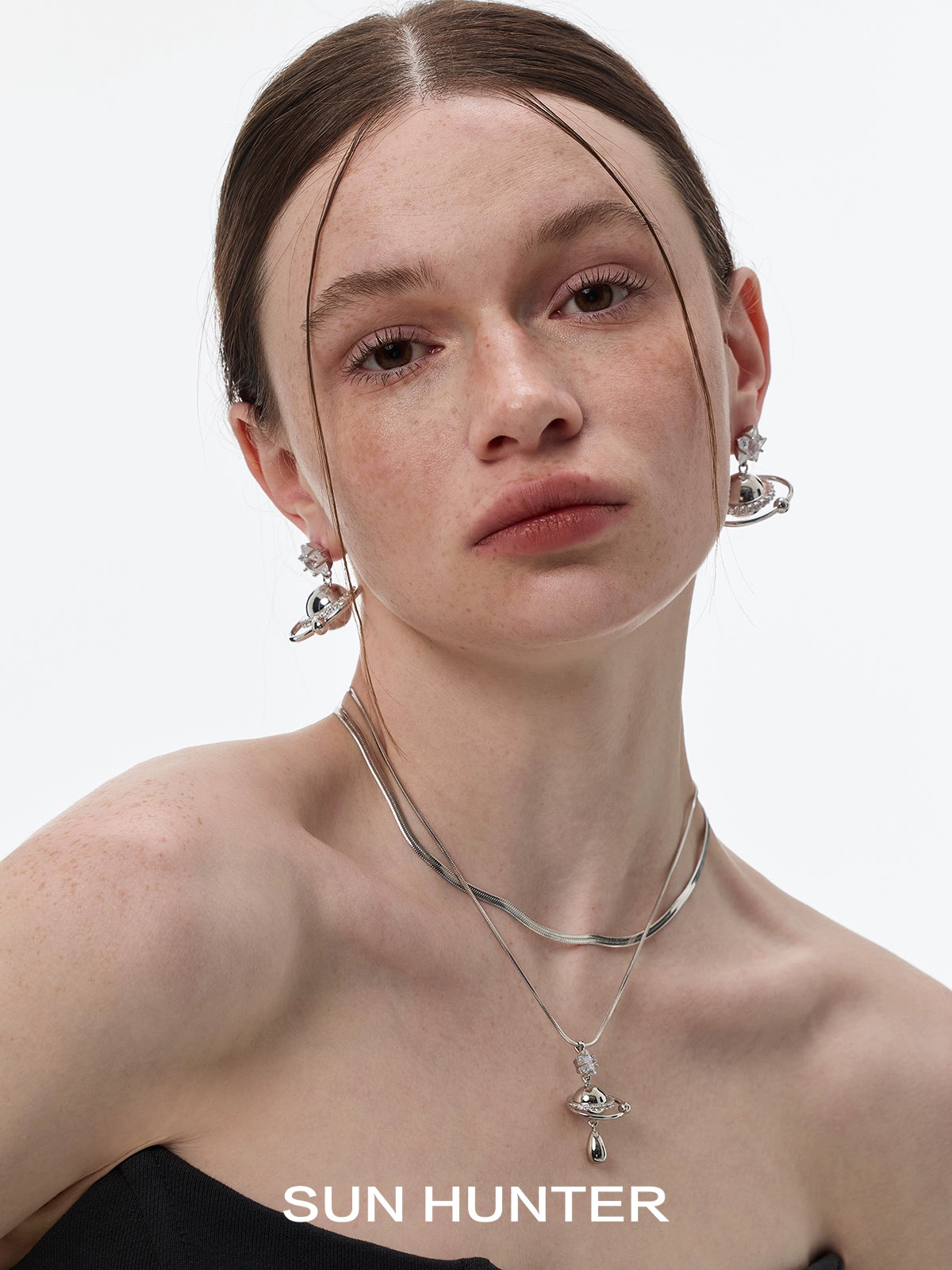 Cosmic Planet Star Earrings