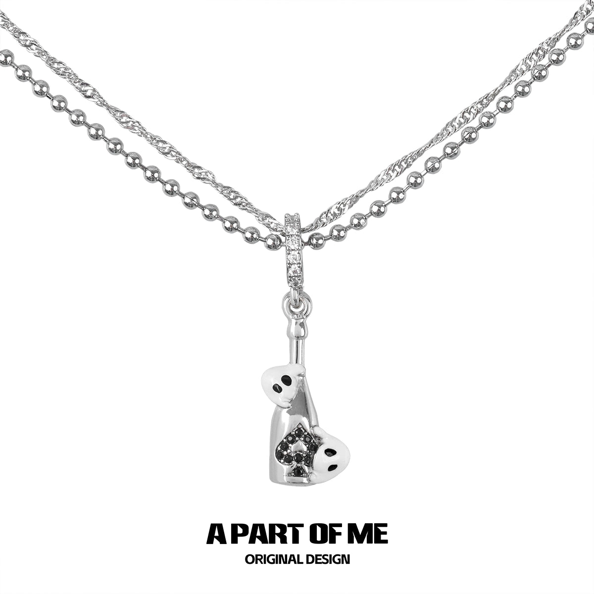 Naughty Ghost Necklace