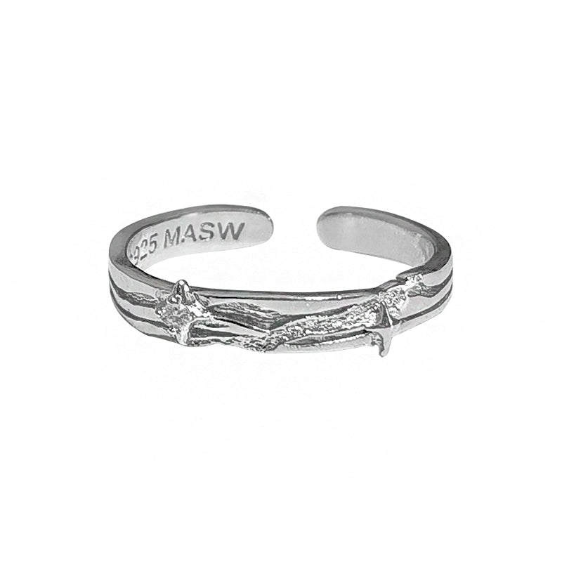 Brilliant Starry Couple Rings