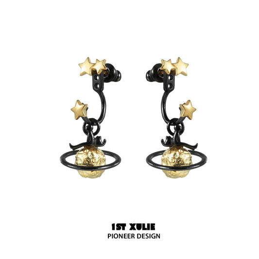 Y2K Solitary Soul Star Earrings