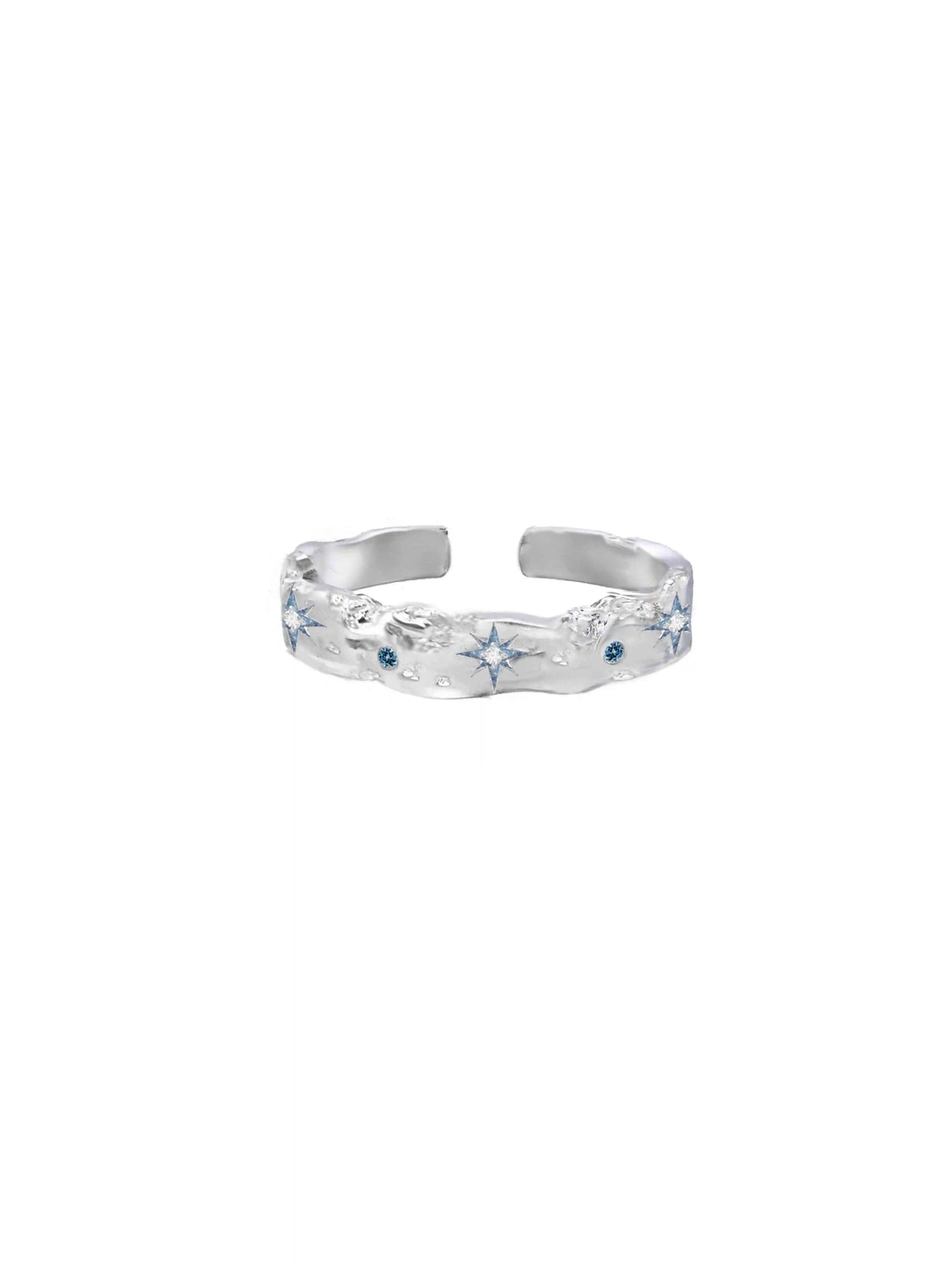 Azure Starry Sky Ring