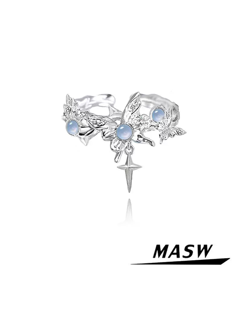 Enchanted Mist Butterfly Ring
