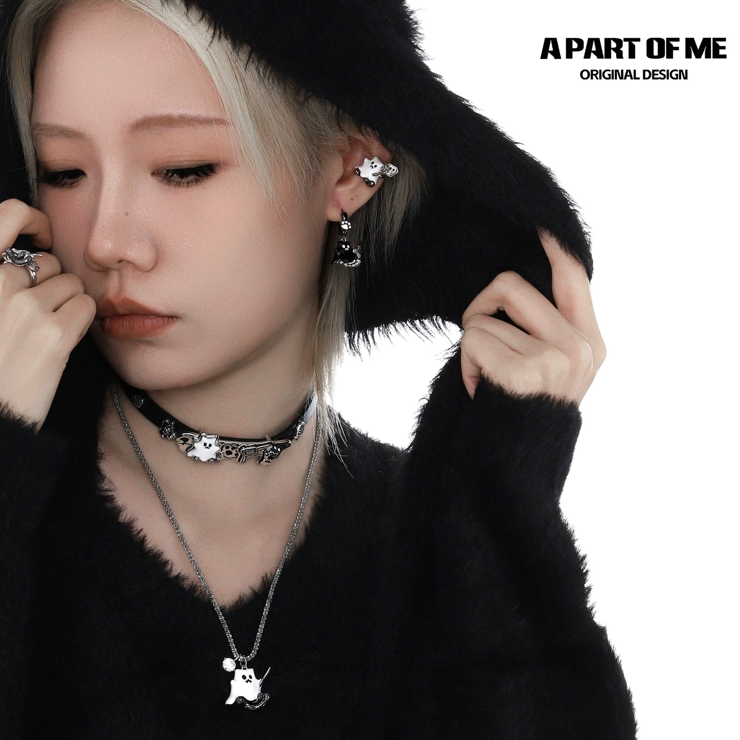 Weapon Kitten Devil Necklace