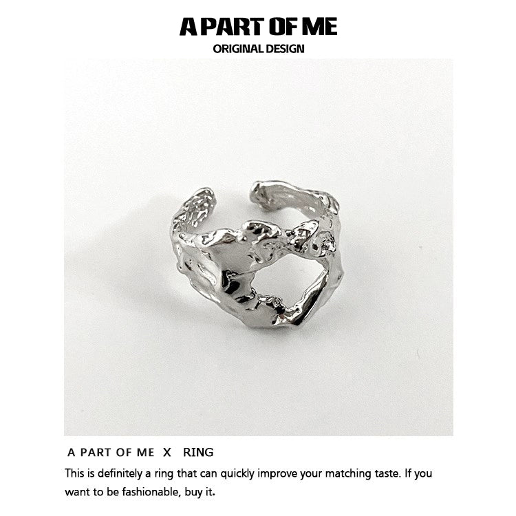 Imperfect Beauty Silver Ring