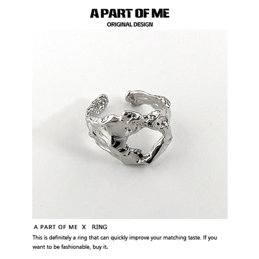 Imperfect Beauty Silver Ring