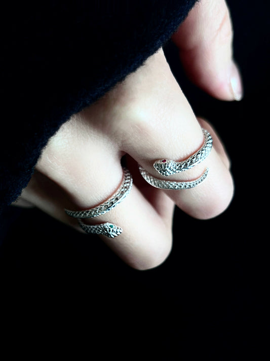 “Spirit Snake” Coil Ring